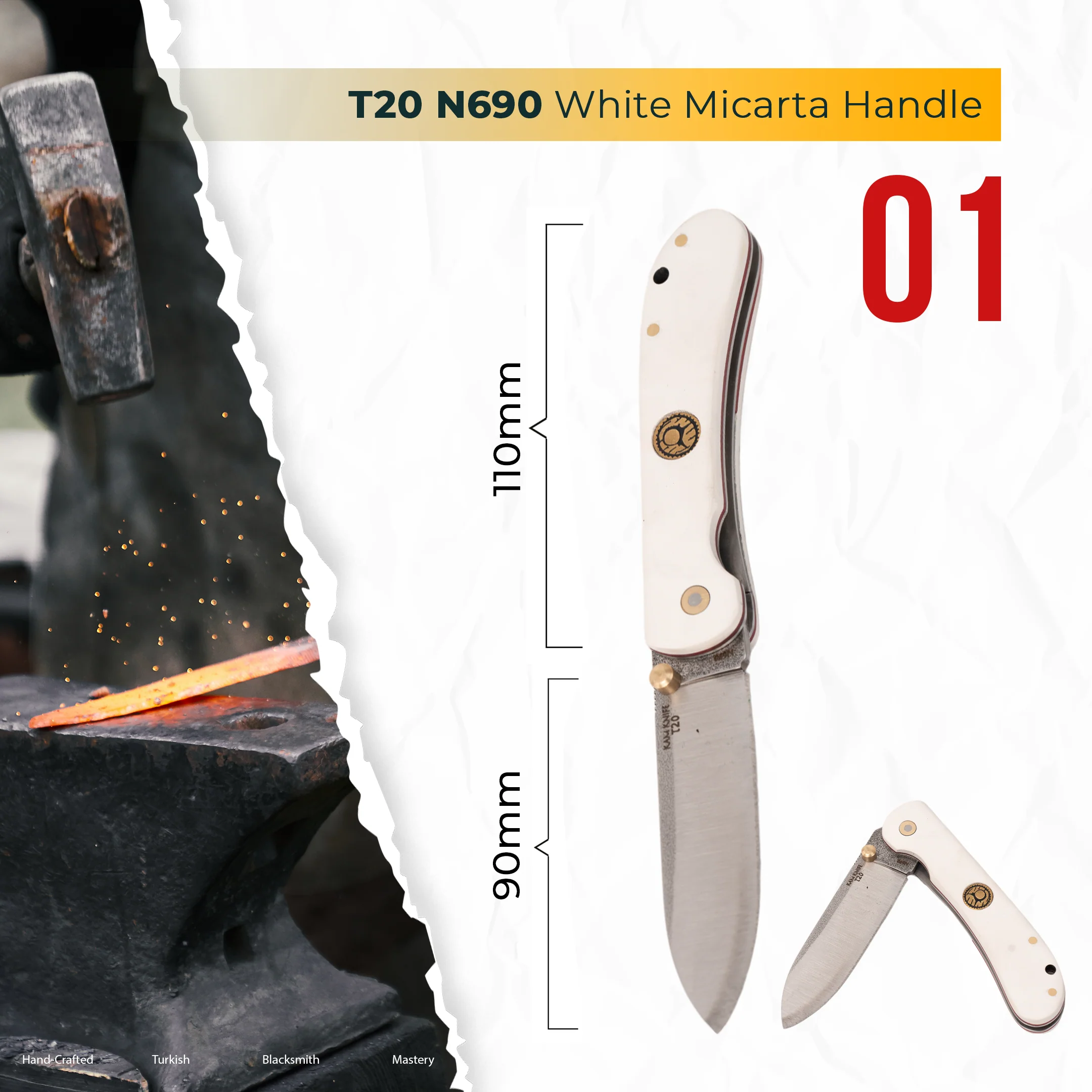 Kam Knife - T20 - Set of 3 - Pocket Knives - Image 3