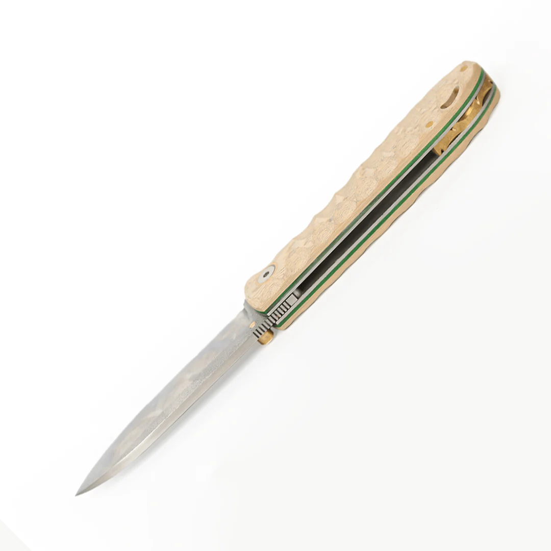 Kam Knife - T20 - D2 Steel - Oak Handle - Pocket Knife - Image 6