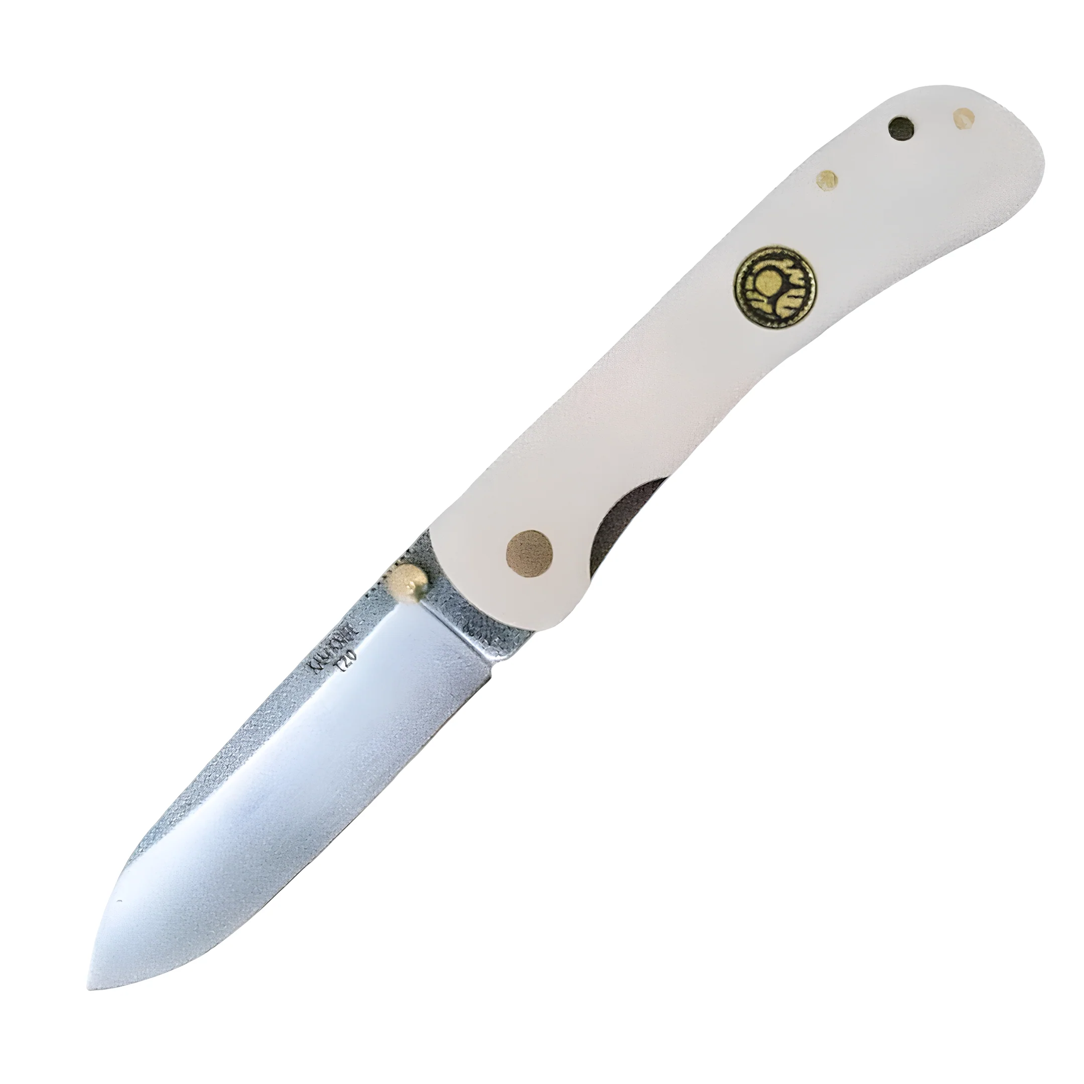 Kam Knife - T20 - White Handle - Pocket Knife - Image 2