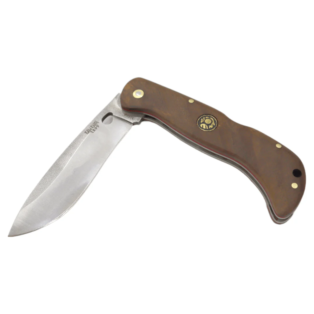 Kam Knife - TR99 - N690 Steel - Walnut Handle - Pocket Knife - Image 4