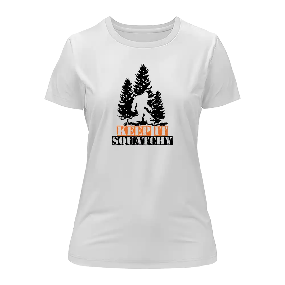 Outdoorzees Keep It Squatchy T-Shirt for Women