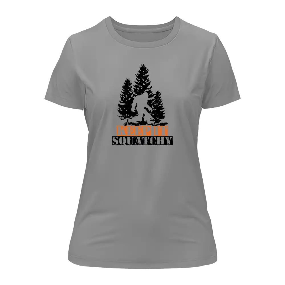 Outdoorzees Keep It Squatchy T-Shirt for Women - Image 4