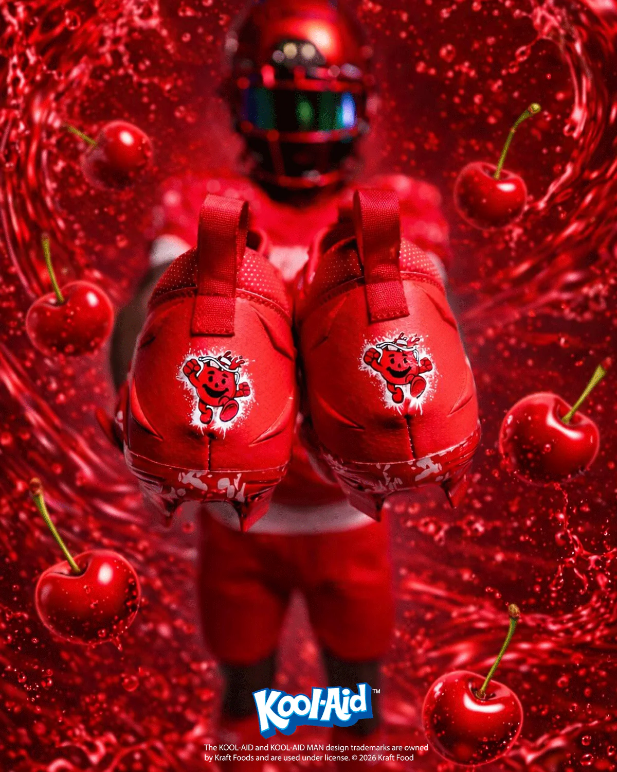 Phenom Elite Kool-Aid 'Cherry' Football Cleats - Quantum Speed by Phenom Elite - Image 10