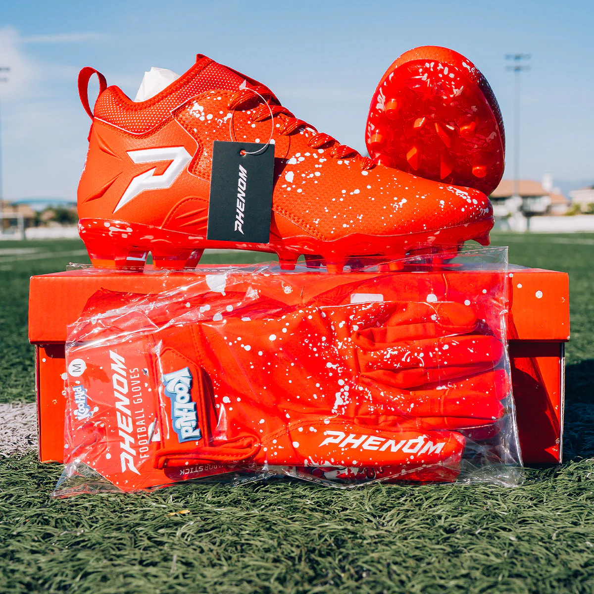 Phenom Elite Kool-Aid 'Cherry' Football Cleats - Quantum Speed by Phenom Elite - Image 13