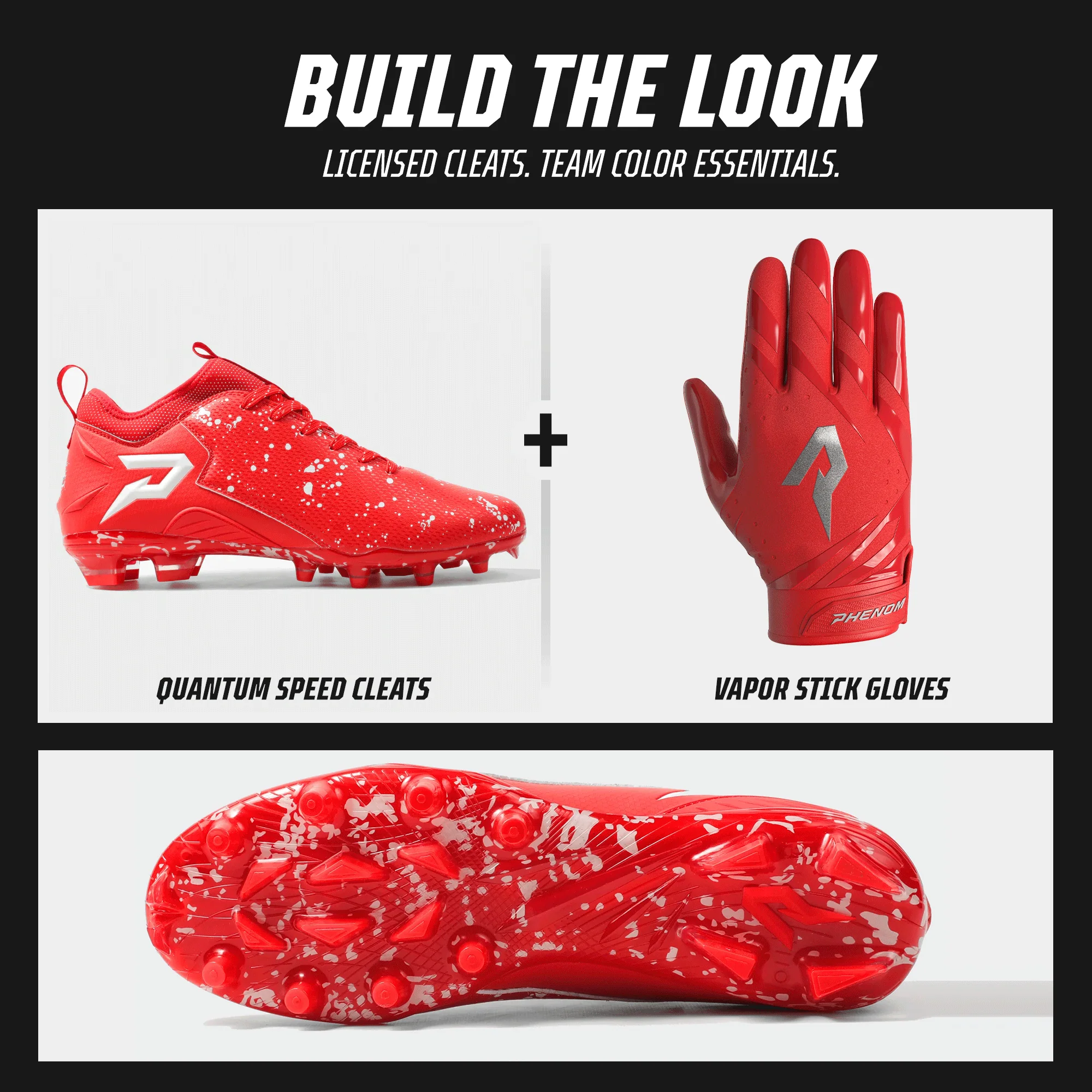 Phenom Elite Kool-Aid 'Cherry' Football Cleats - Quantum Speed by Phenom Elite - Image 16