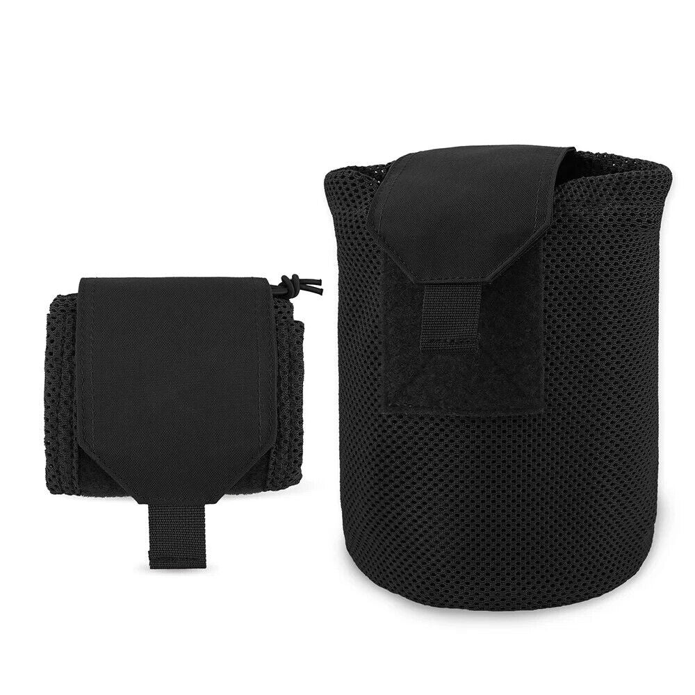 KRYDEX Tactical Mesh Dump Pouch Drop Pouch Mag Recycling Carrier fit MOLLE/BELT - Image 2