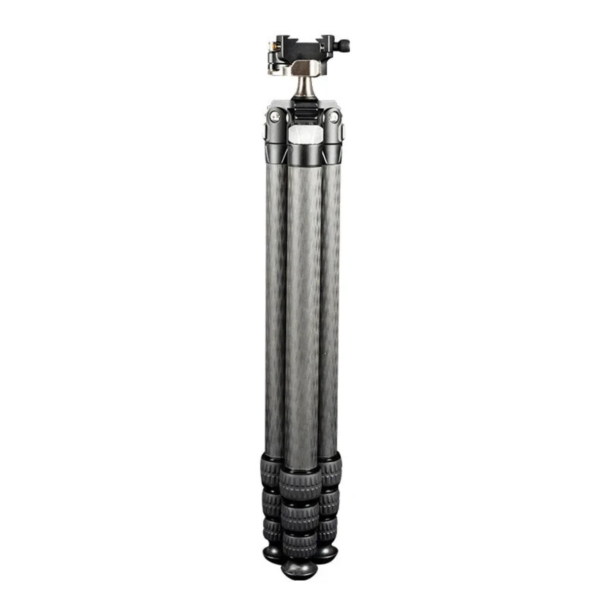 Linkogear Carbon Fiber Tripod – Picatinny/Arca, 64" Max, 66lb Capacity - Black - Image 7