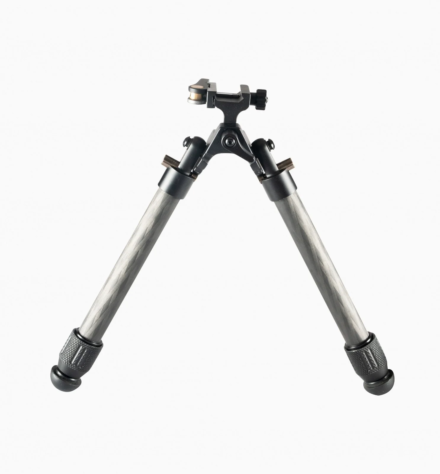 Linkogear HB-C01L Carbon Fiber Tac Bipod – QD Picatinny – Rubber & Spike Feet