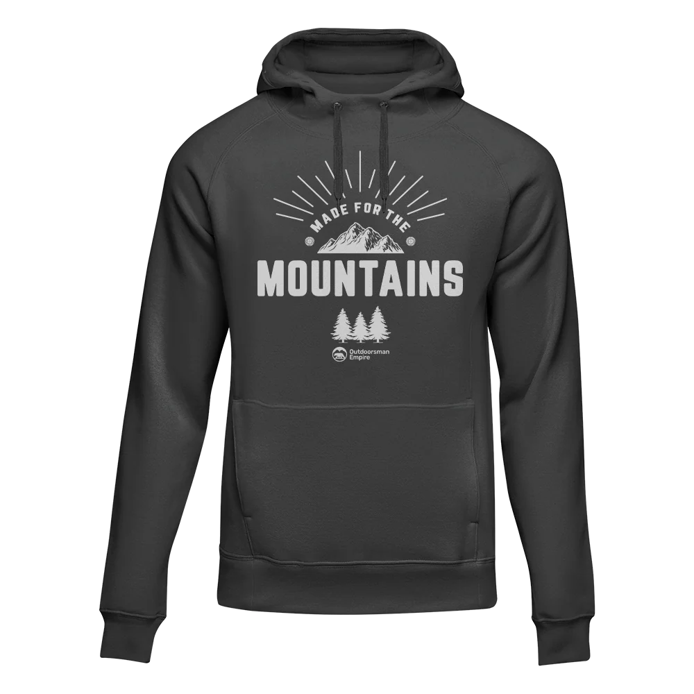 Outdoorzees Made For The Mountains Adult Fleece Hoodie