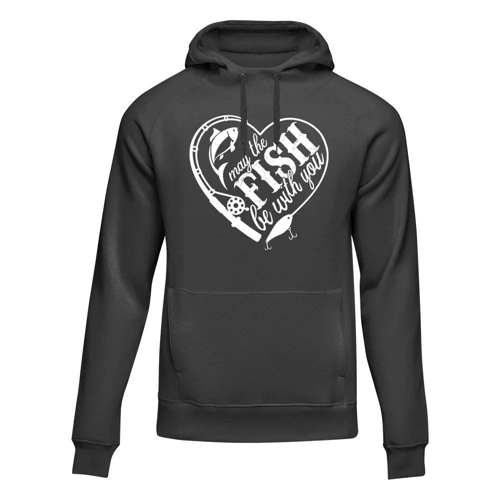 Outdoorzees May The Fish Be With You Unisex Hoodie - Image 2
