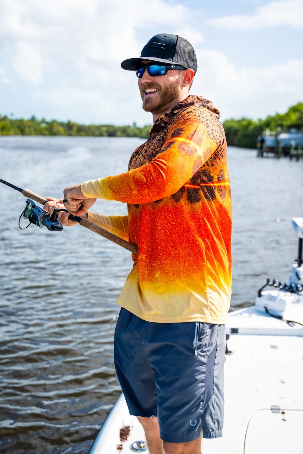 Seatec Outfitters MEN'S SPORT TEC | GOLDEN TROUT | HOODED - Image 2