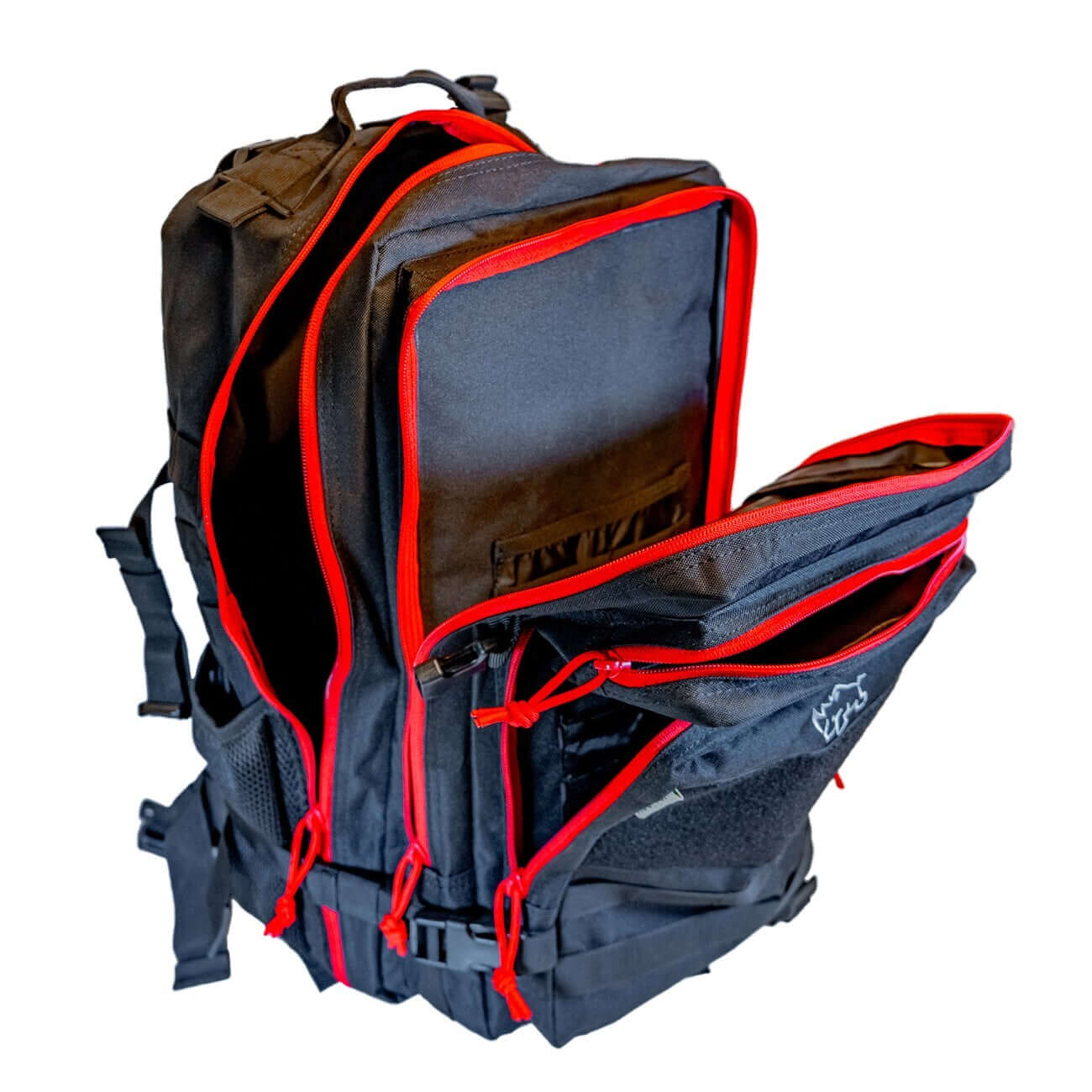 MUCITUP Rhino MUCPAC Tactical Backpack 500D Nylon MOLLE EDC - Grey, Black, & MCBK - Image 4