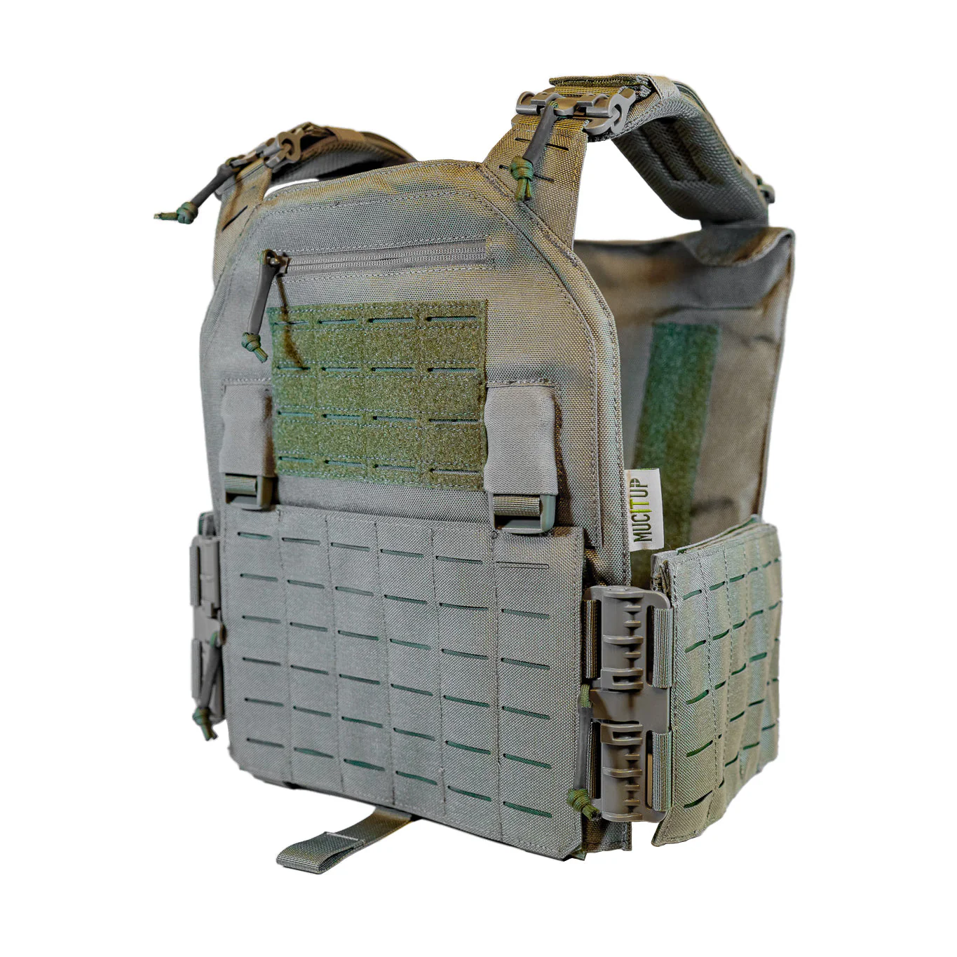 MUCITUP MUCTAC Plate Carrier 10x12 – 1050D Nylon – Quick Release – Laser Cut MOLLE – Texas - Image 8