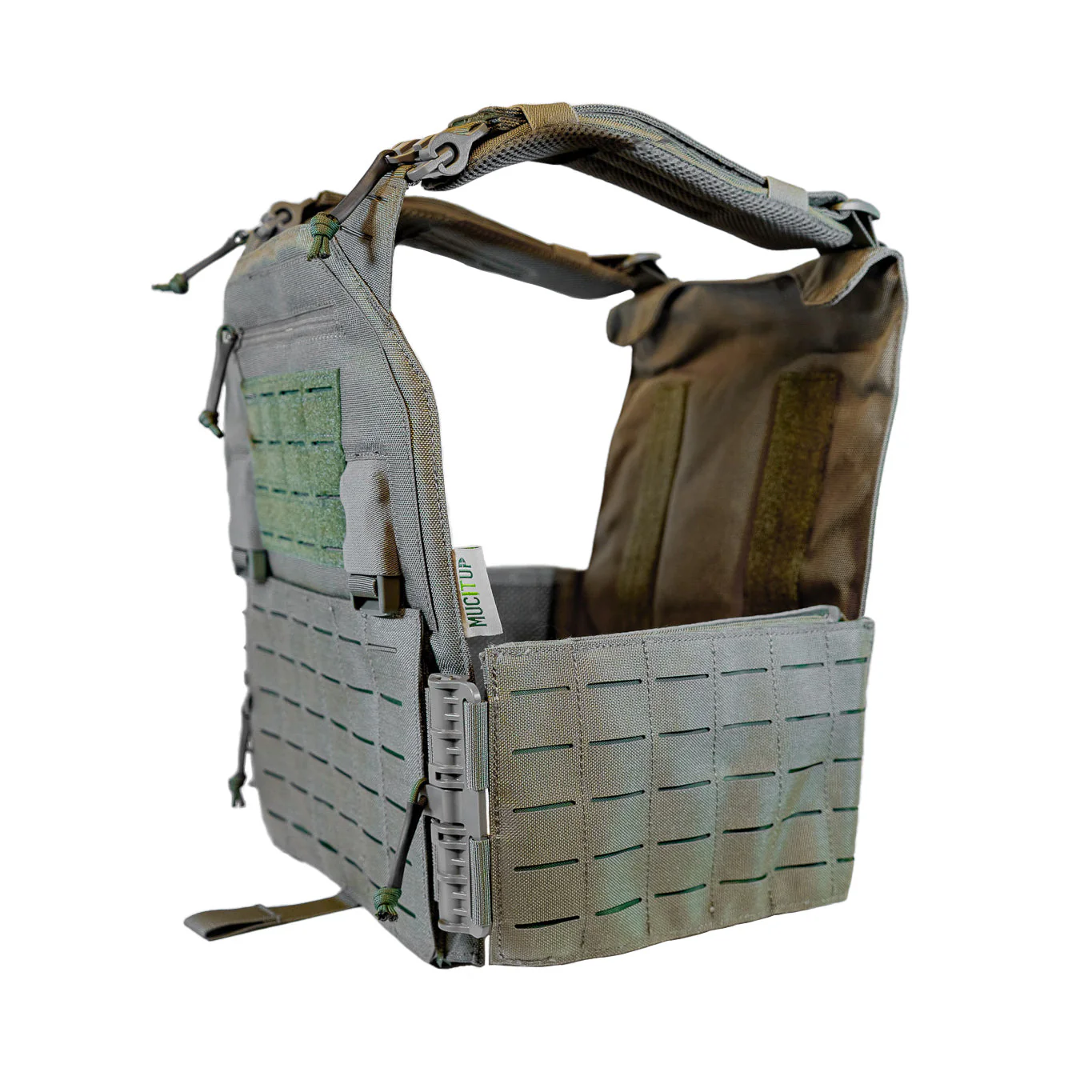 MUCITUP MUCTAC Plate Carrier 10x12 – 1050D Nylon – Quick Release – Laser Cut MOLLE – Texas - Image 9