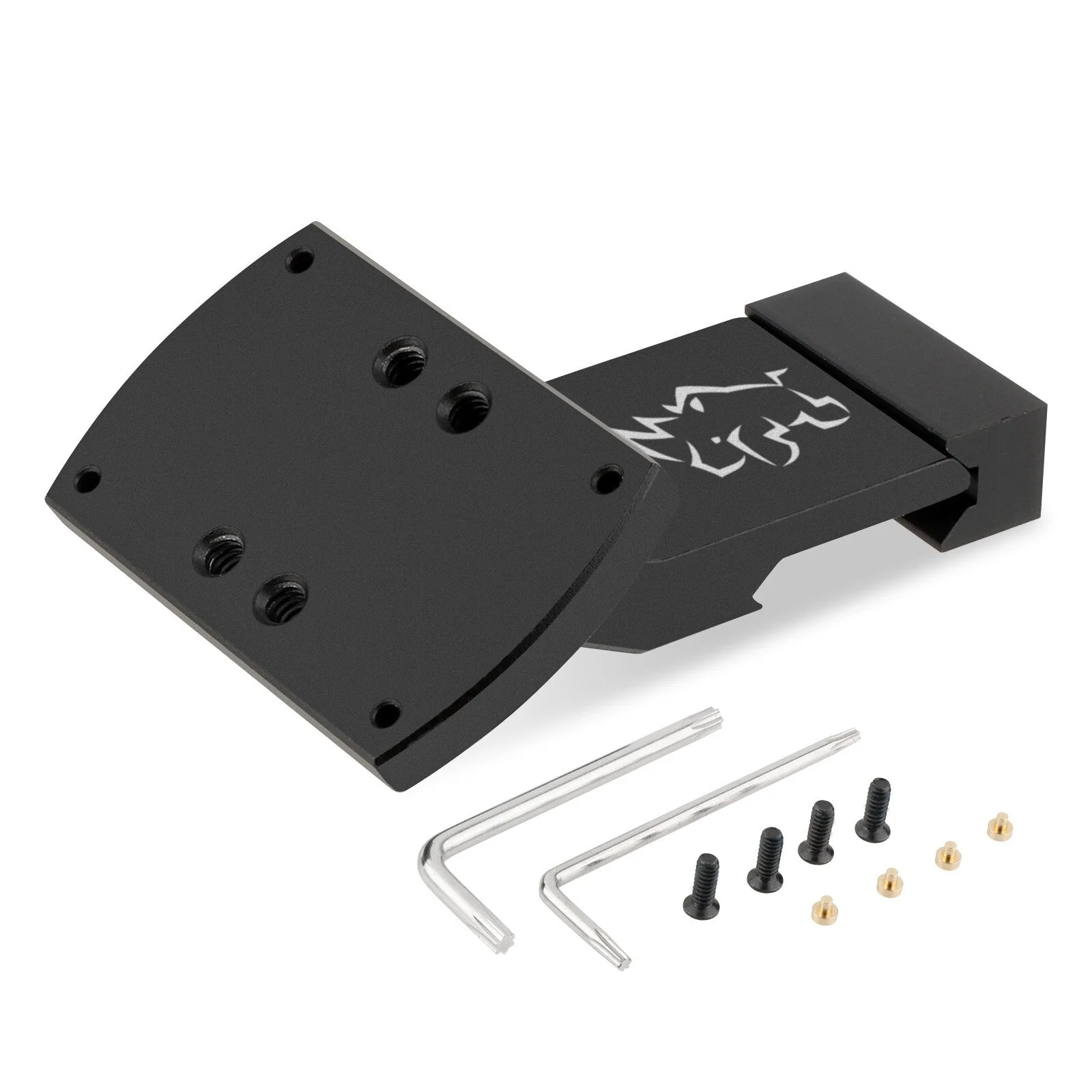 MUCITUP MUCTAC RMR 35° Offset Red Dot Mount 6061-T6 Aluminum Ambi Locking Zero Hold