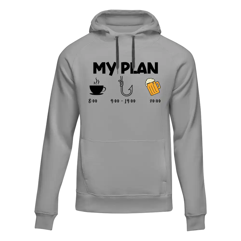 Outdoorzees My Fishing Plan Unisex Hoodie