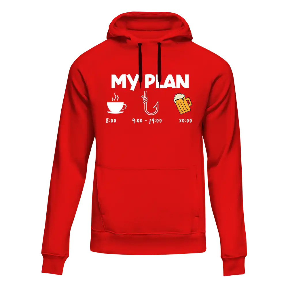 Outdoorzees My Fishing Plan Unisex Hoodie - Image 2