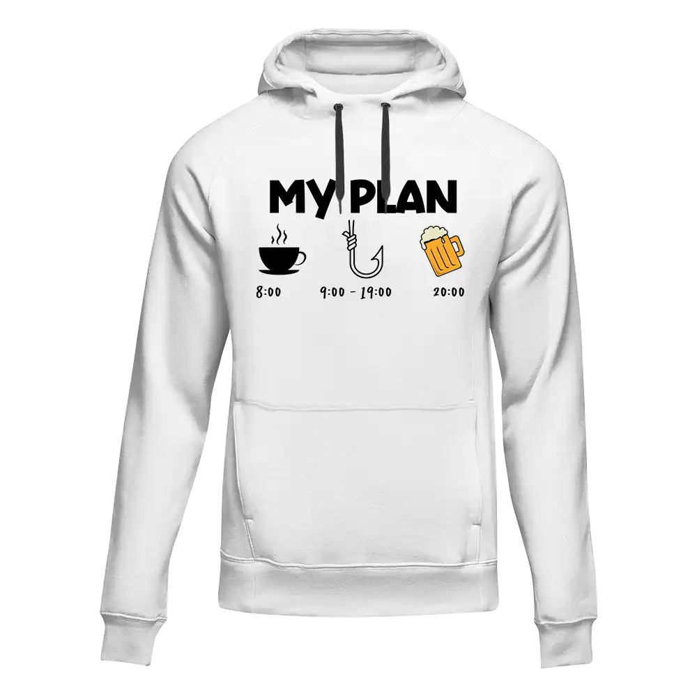 Outdoorzees My Fishing Plan Unisex Hoodie - Image 4