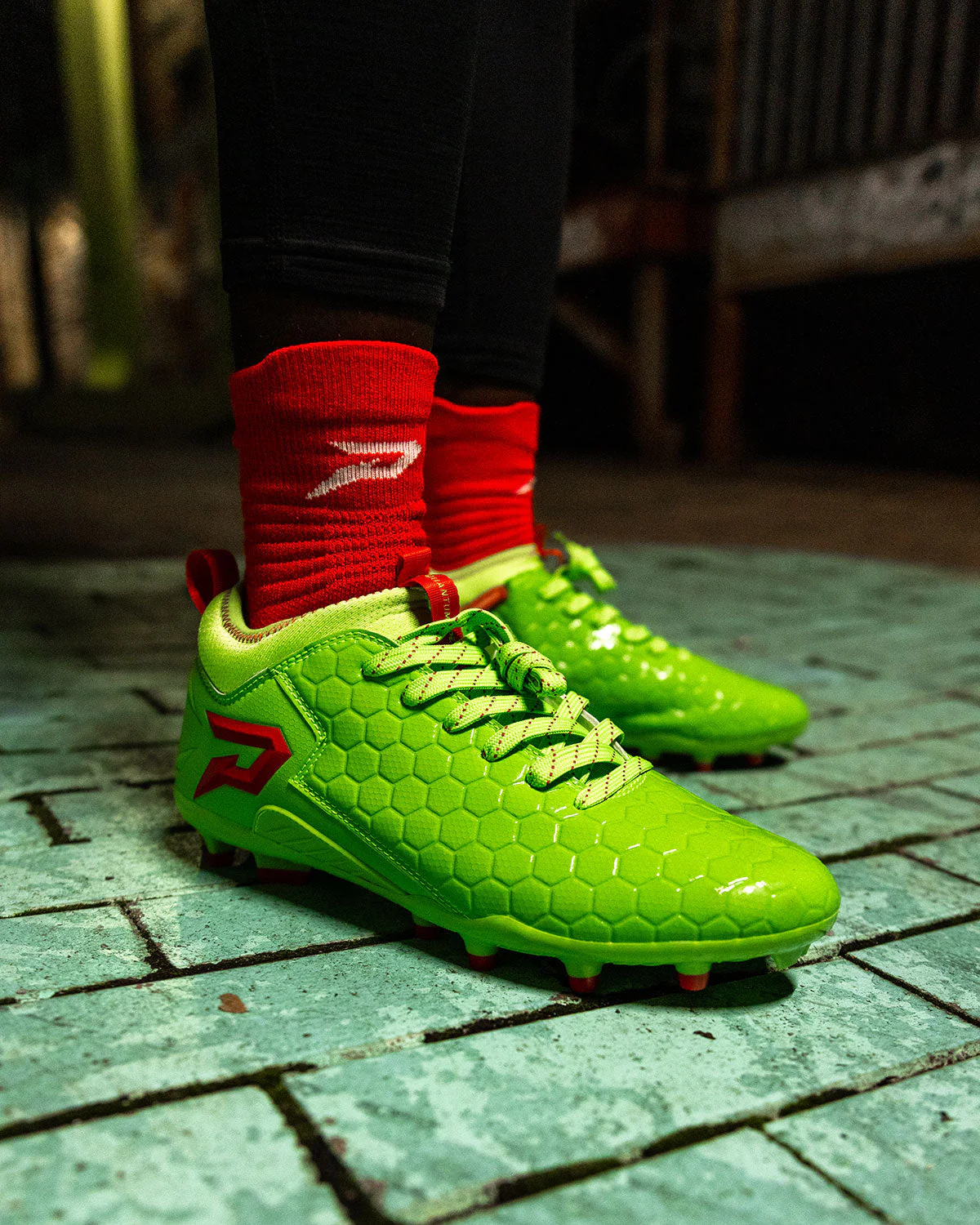 Phenom Elite Ninja Turtles: Raphael Football Cleats – Quantum Speed 2.0 by Phenom Elite - Image 12