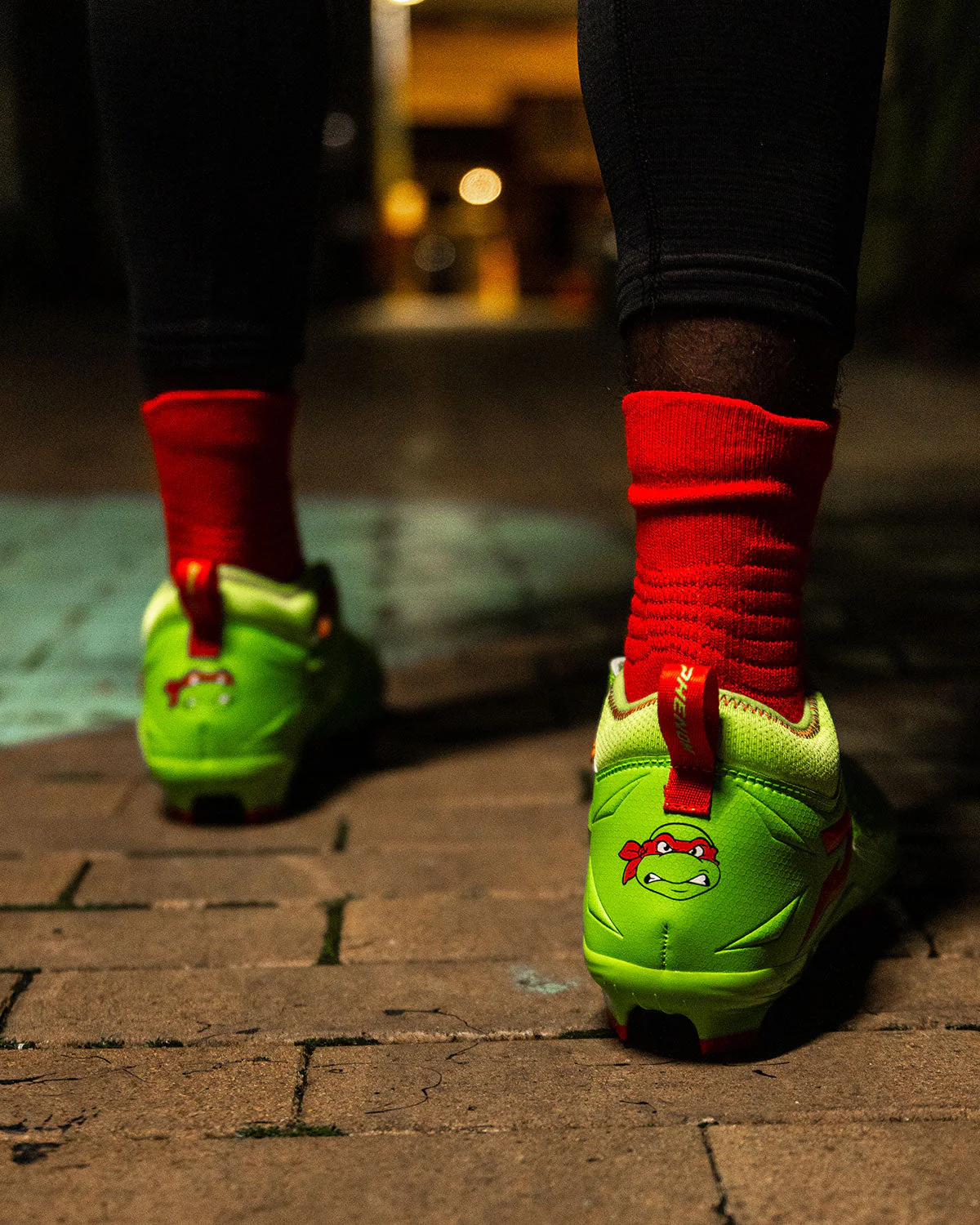 Phenom Elite Ninja Turtles: Raphael Football Cleats – Quantum Speed 2.0 by Phenom Elite - Image 13