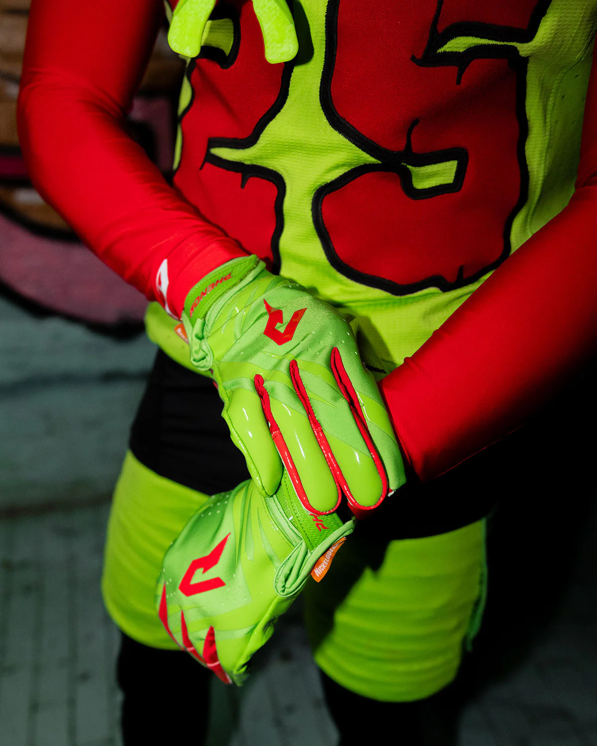 Phenom Elite Ninja Turtles: Raphael Football Gloves – VPS5 by Phenom Elite - Image 4
