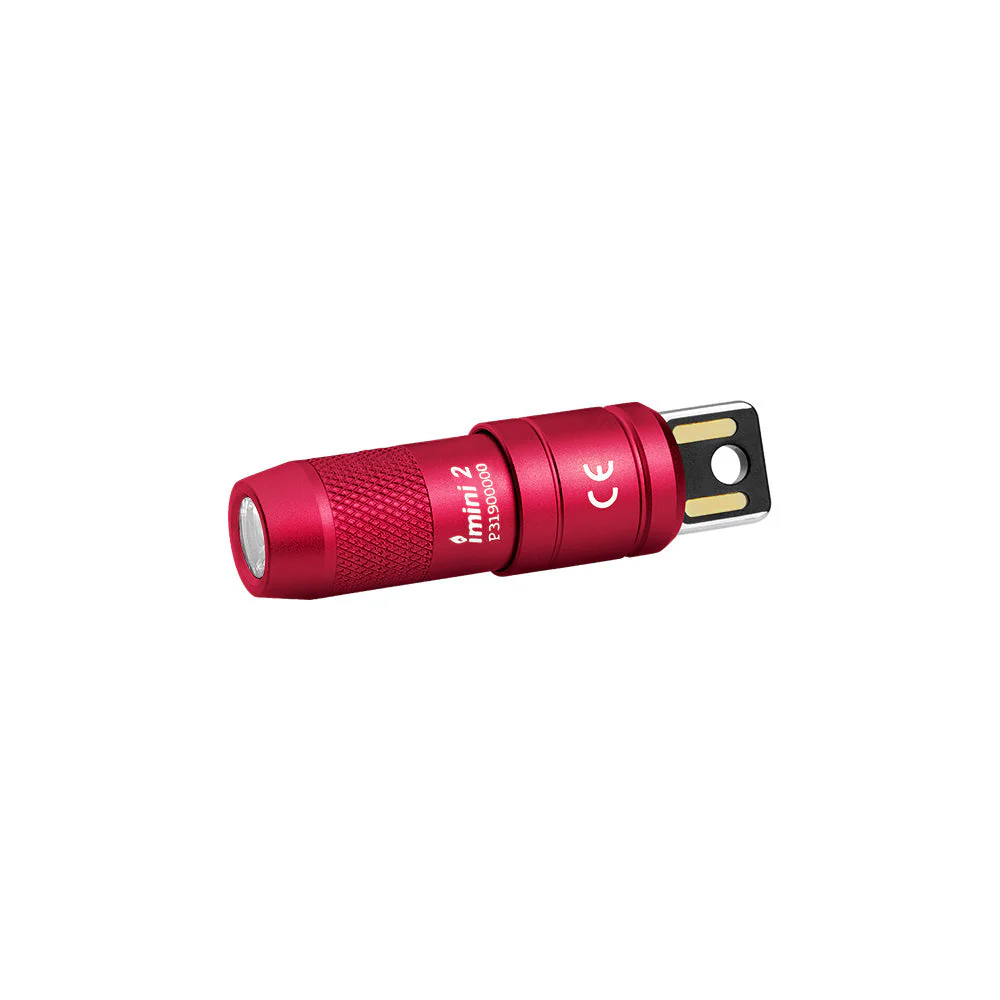 Olight iMini 2 Rechargeable Magnetic Mini Flashlight 50 Lumens EDC Keychain Light - Image 2