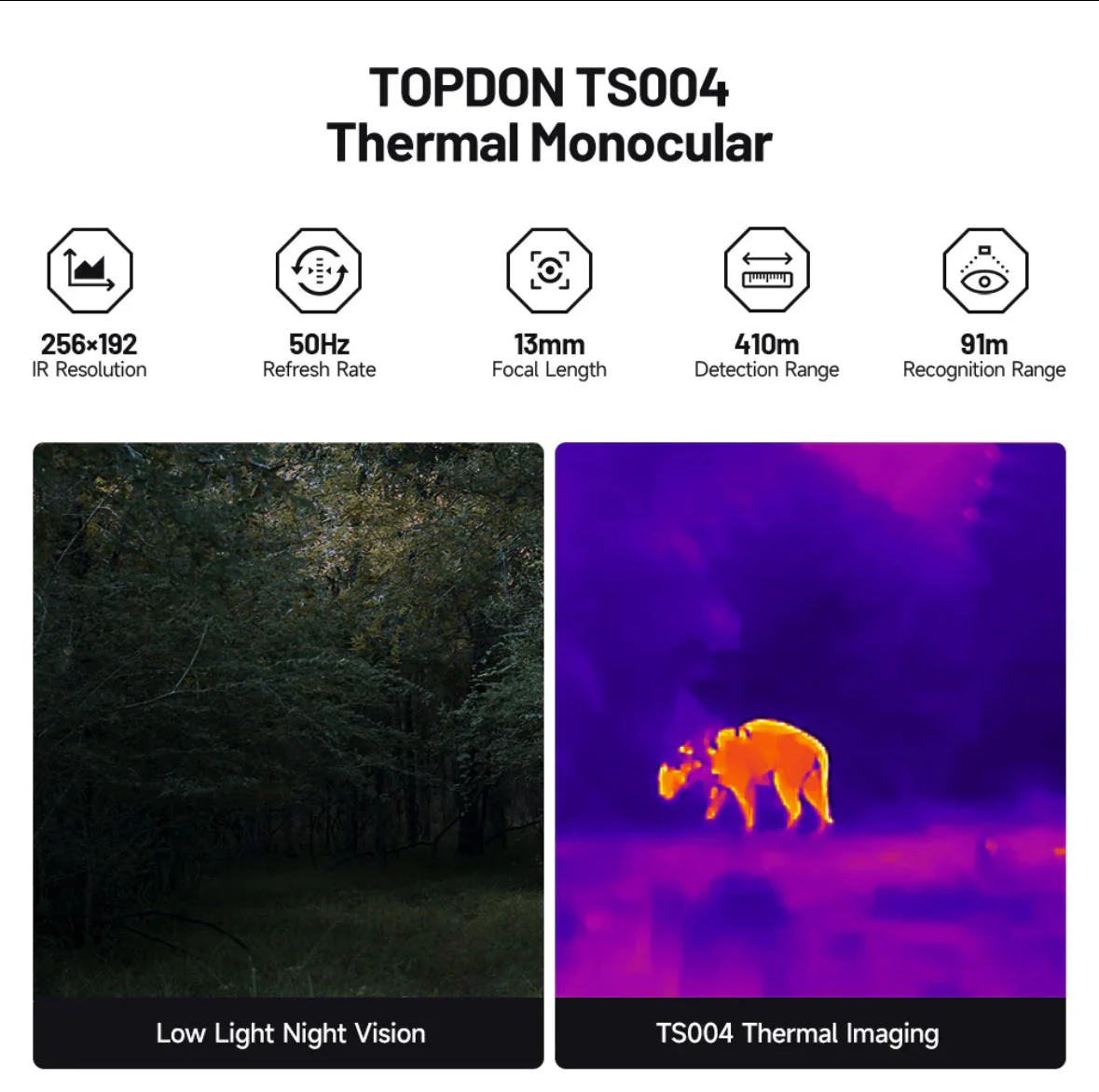 Olight TS004 Thermal Imager 256x192 Handheld Infrared Night Vision Scope - Image 10