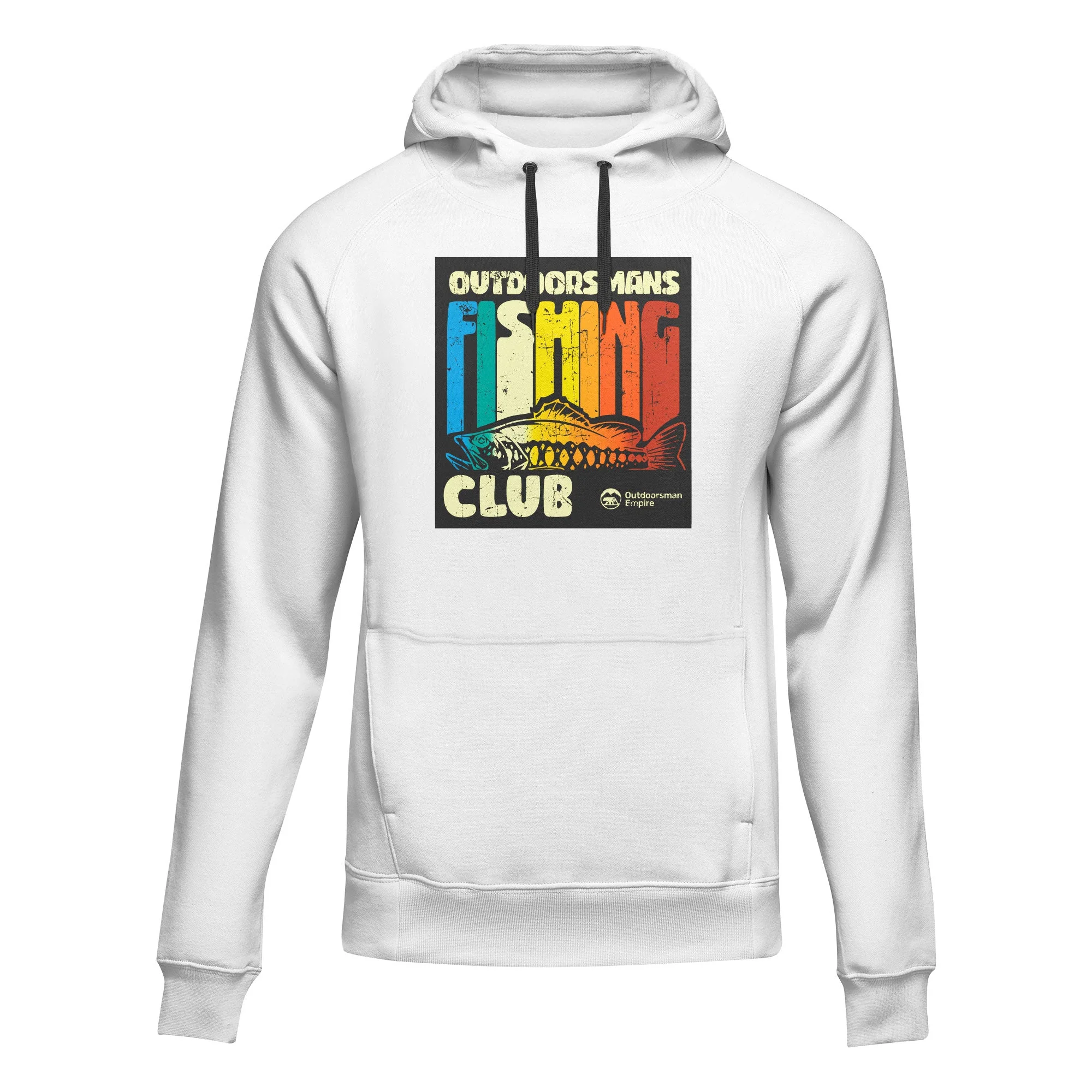 Outdoorzees Outdoorsman Fishing Club Unisex Hoodie - Image 3