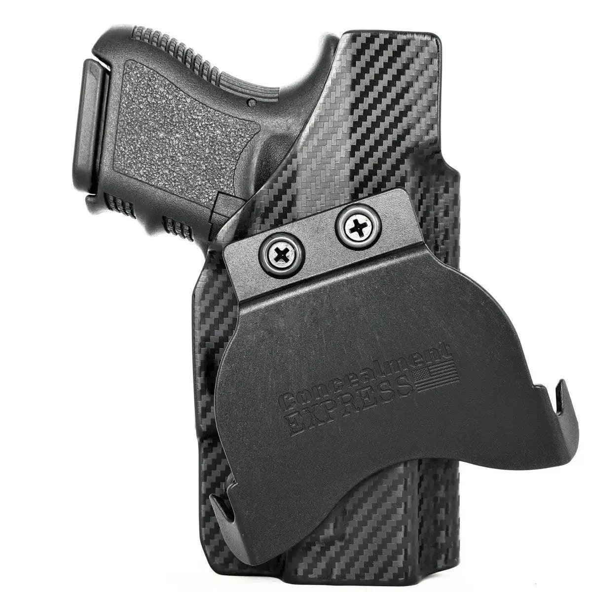 Rounded Gear Paddle Holster fits: Glock 26 27 33 - Image 4
