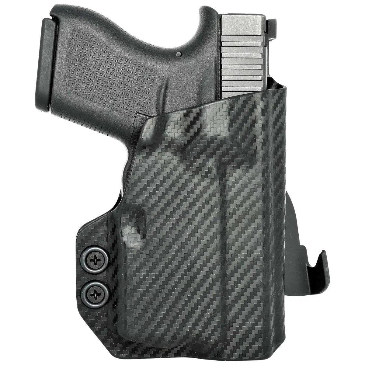 Rounded Gear Paddle Holster fits: Glock 43X TLR-6 - Image 2
