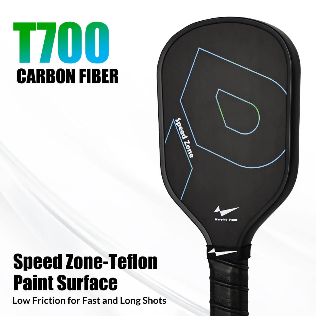 Warping Point Pickleball Training Paddle - 16mm - Image 4