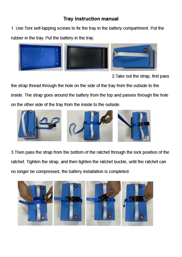 PowerHouse Lithium Group 31 Heavy Duty Battery Tray - Image 3