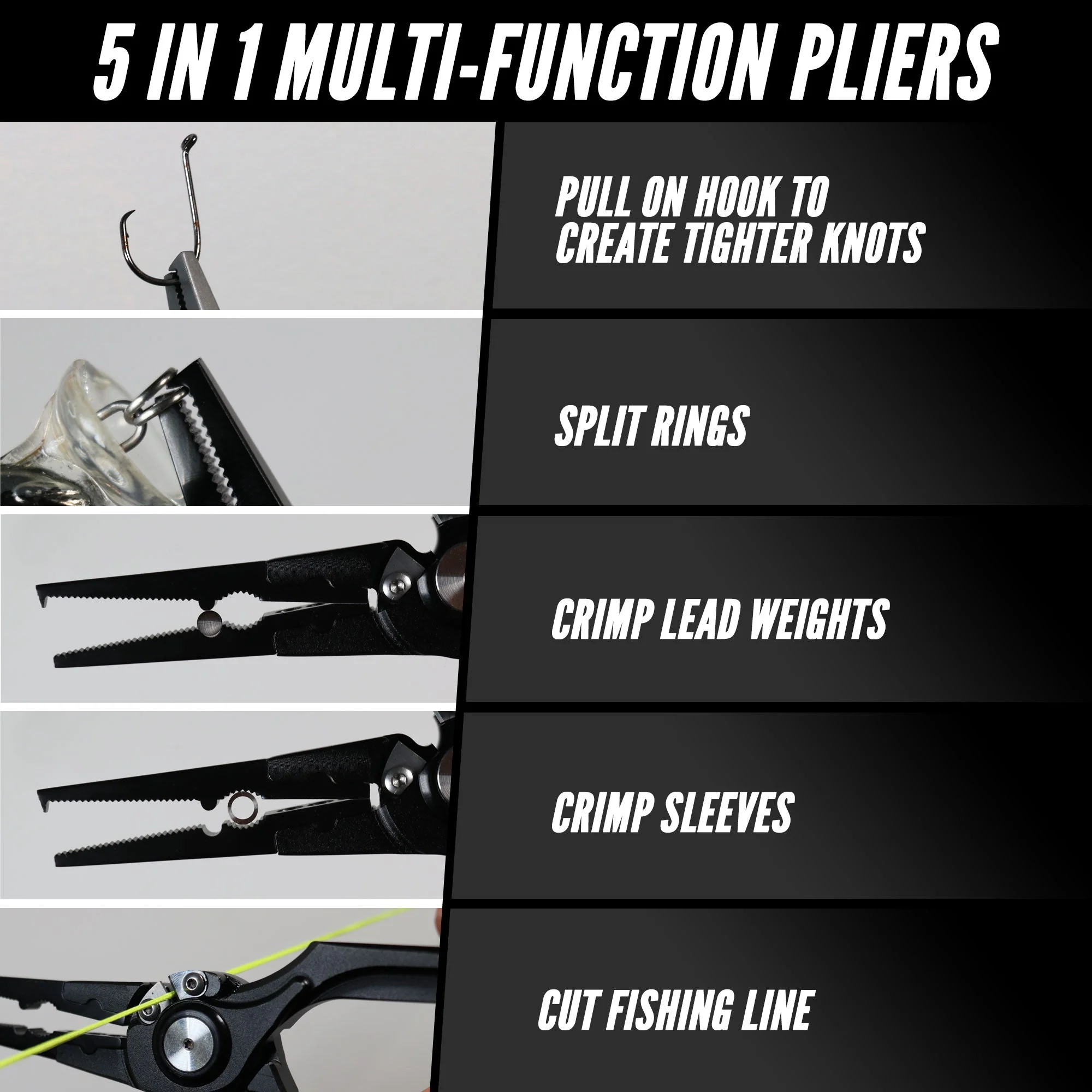 Beyond Braid Pro Aluminum Series 8" Inch Pliers - Image 3