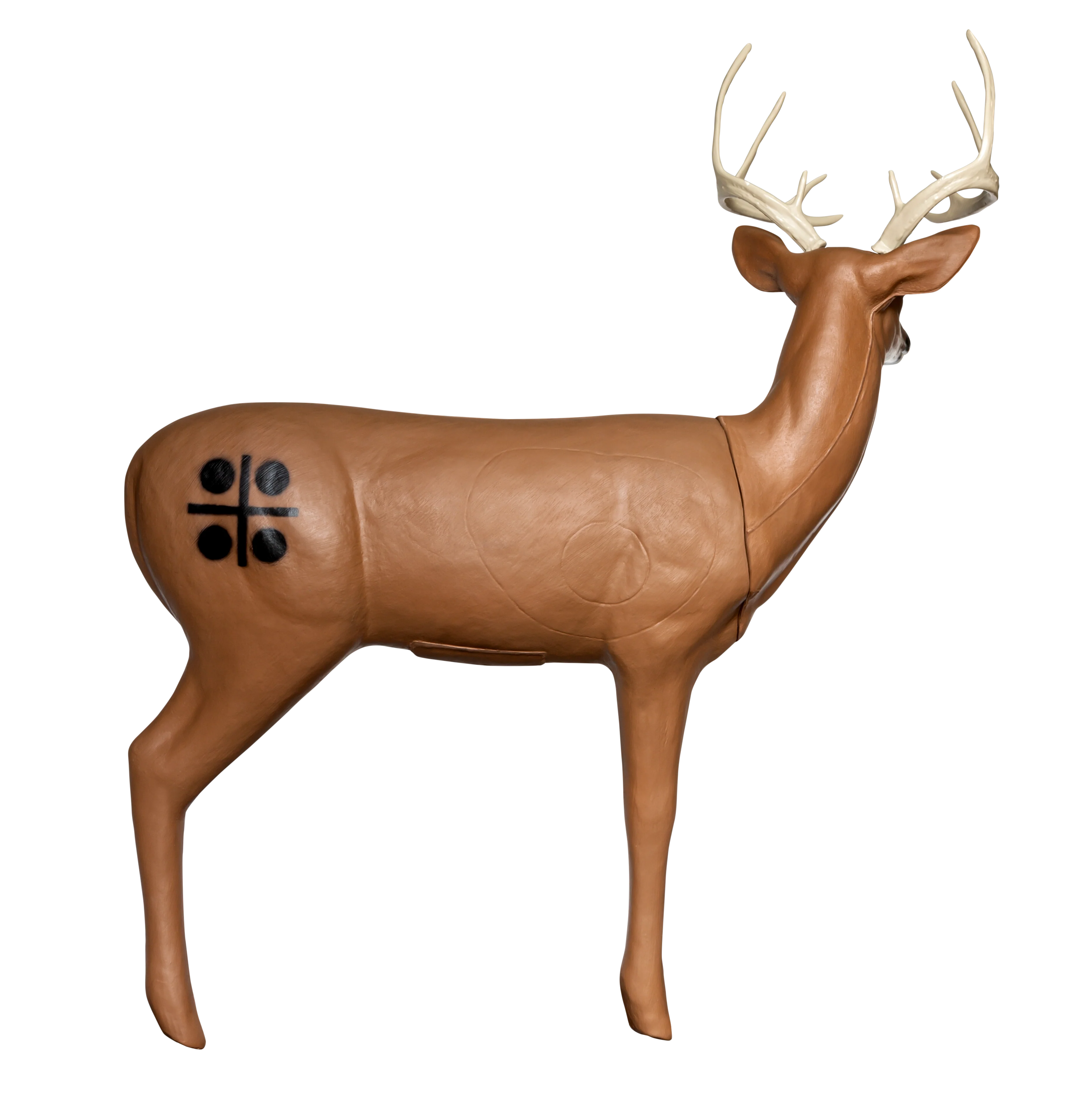 BIGshot Archery Pro Hunter Alert Doe Archery Target with EZ Pull Foam - Image 3