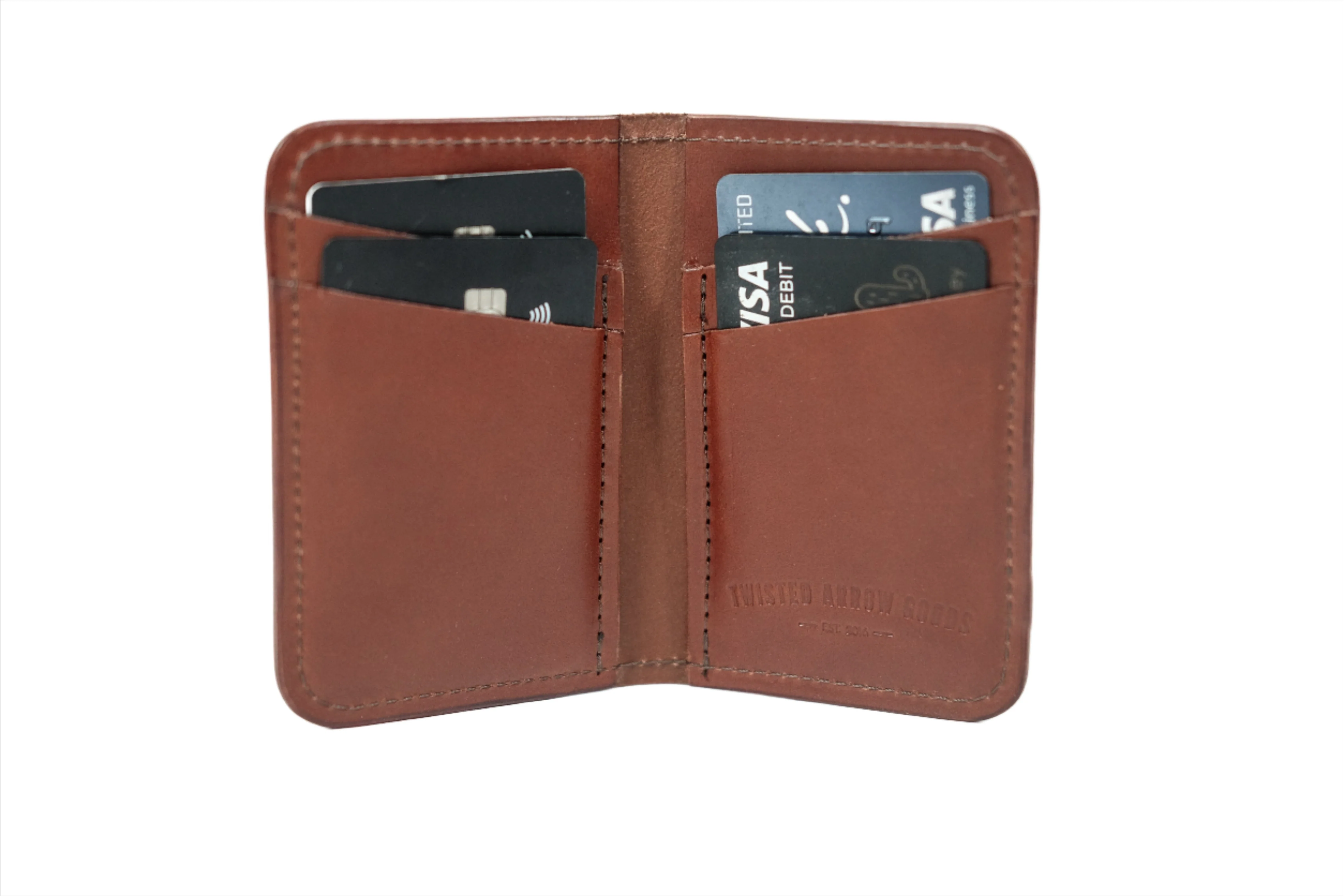 Twisted Arrow Goods Quinton Vertical Bifold Wallet - Image 4