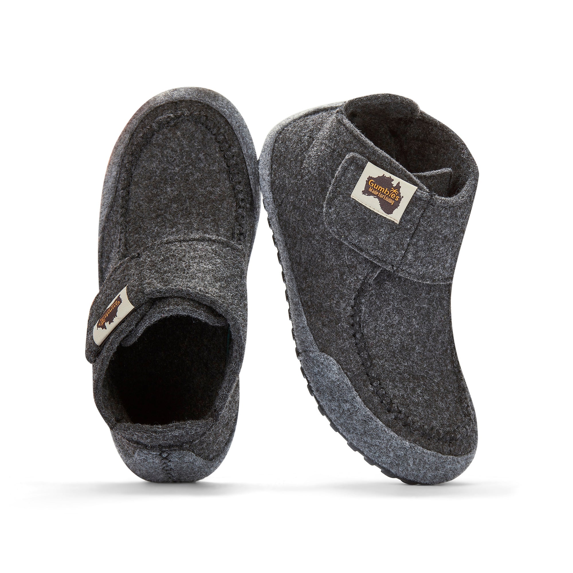 Gumbies Quokka - Men's - Charcoal & Grey - Image 2