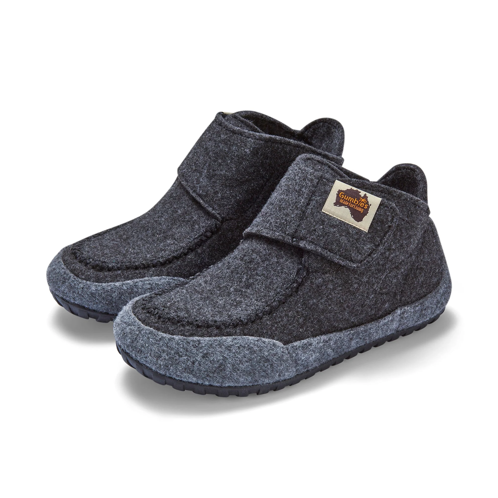 Gumbies Quokka - Men's - Charcoal & Grey - Image 5