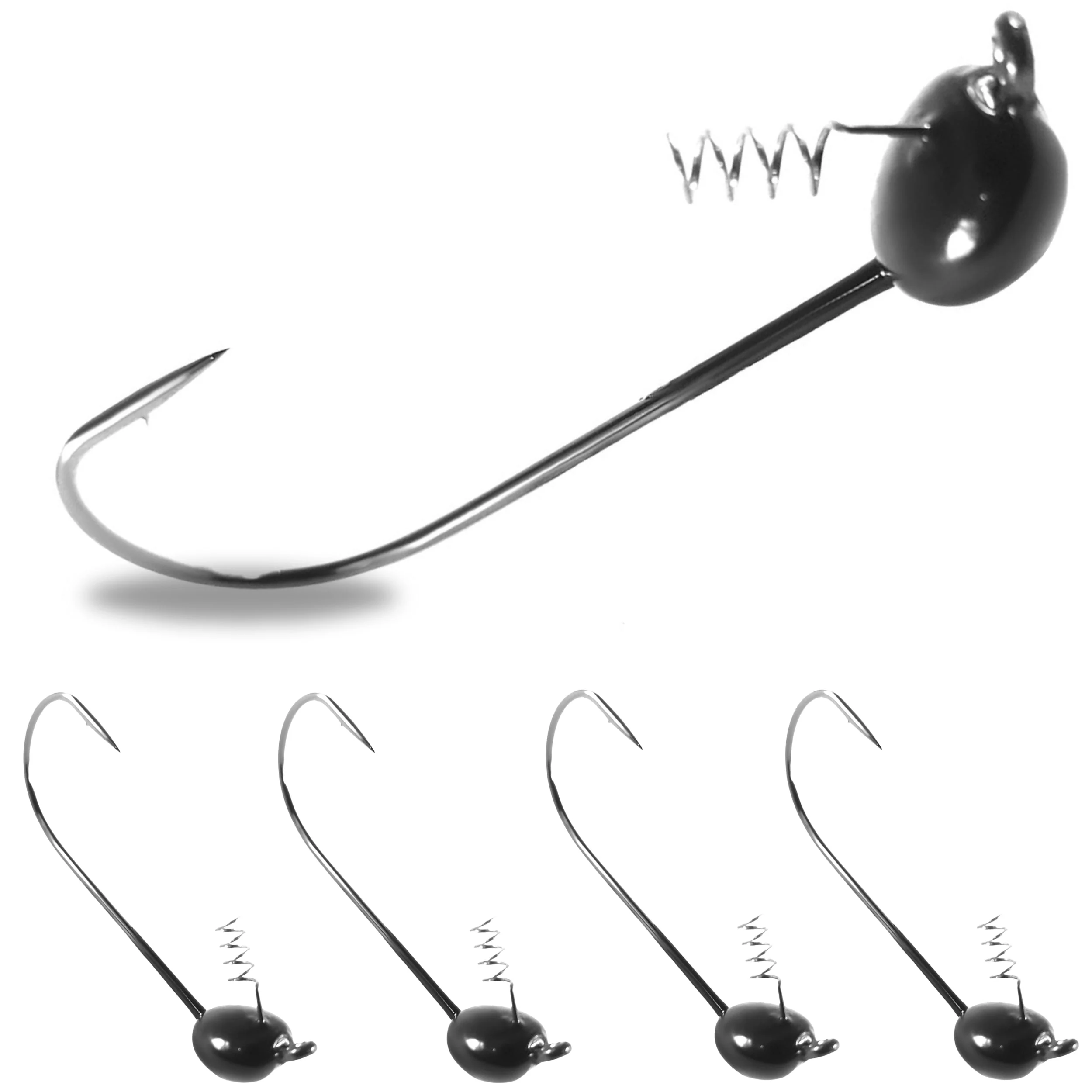 Reaction Tackle Tungsten Shaky Head Jigs 5-Pack - Image 9