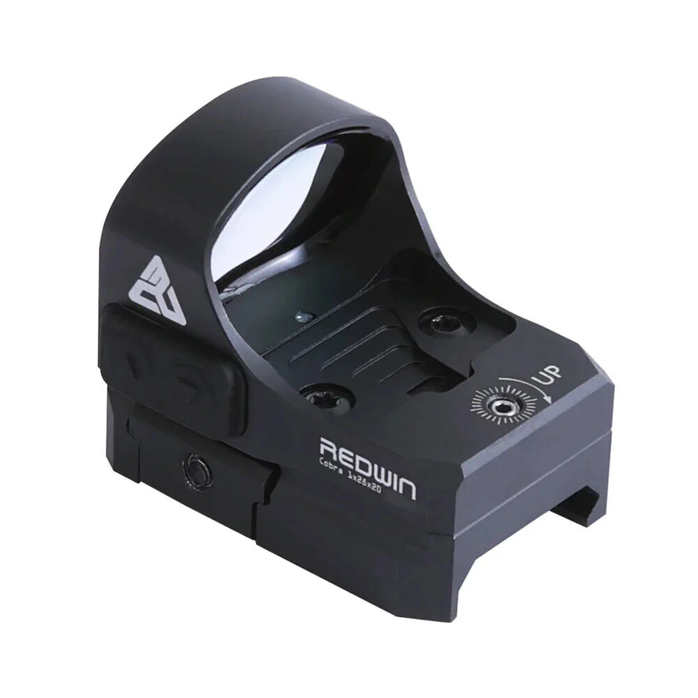 Red Win Cobra 28x20 Green Dot Sight - ALS & Manual, IPX67, 8-Level Illumination - Image 3