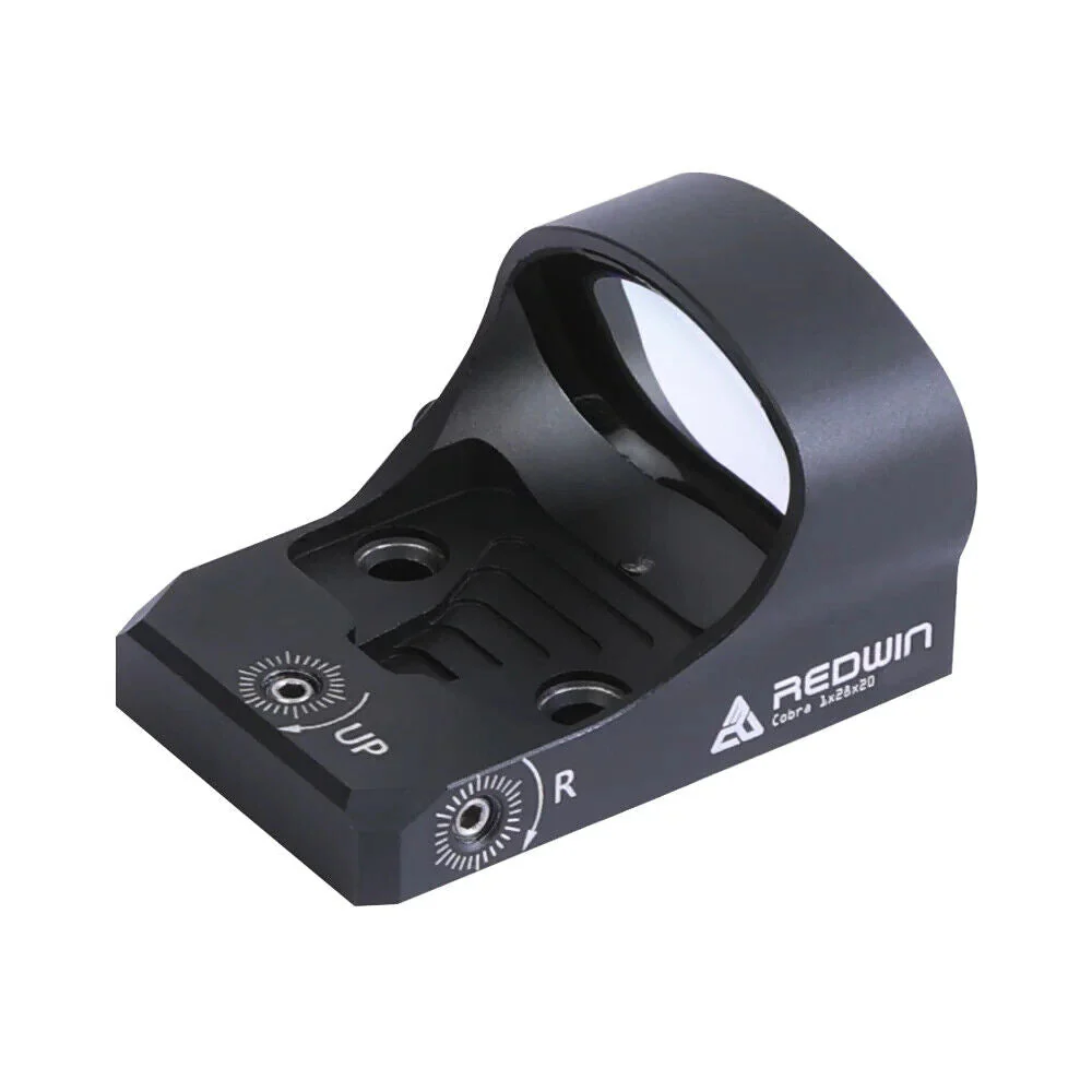 Red Win Cobra 28x20 Green Dot Sight - ALS & Manual, IPX67, 8-Level Illumination - Image 5