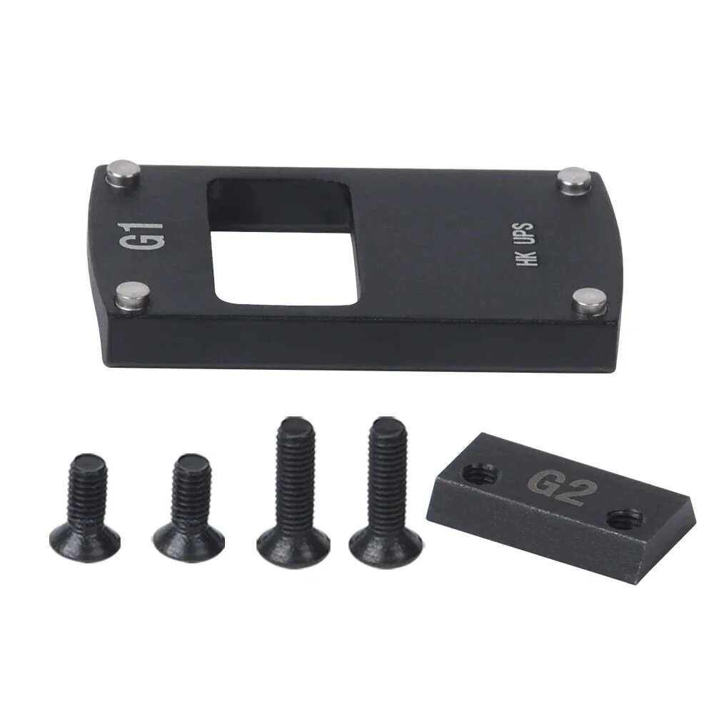 Red Win Pistol Sight Mount Bases - Glk, 1911, Sig, Beretta, Springfield, HK - Image 9