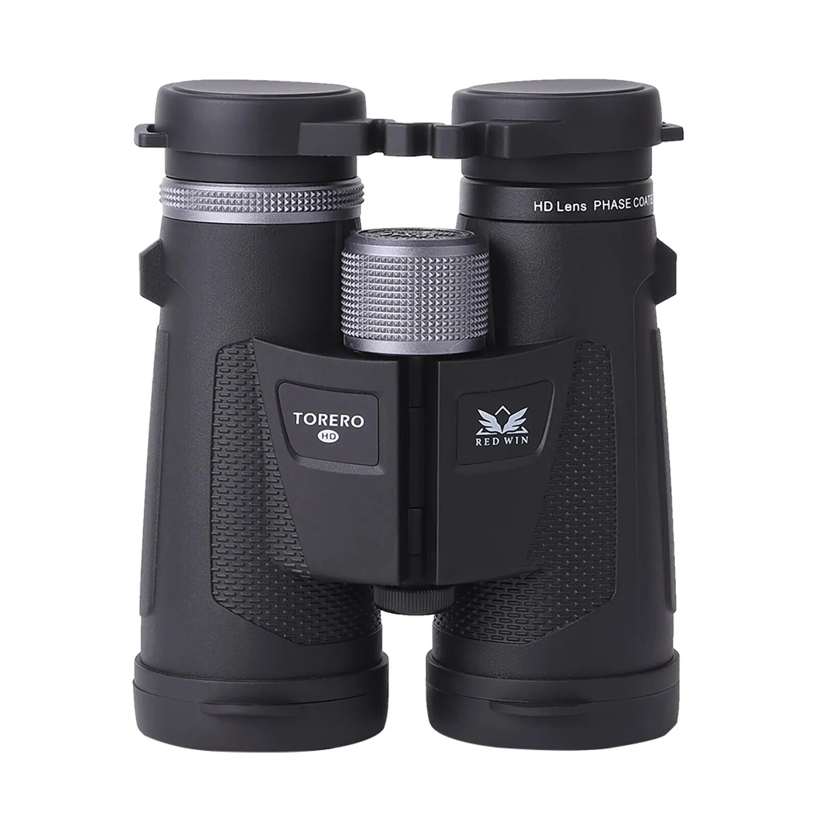 Red Win Torero HD 10x42 Binoculars Compact Waterproof FMC Hunting Optics Black - Image 4