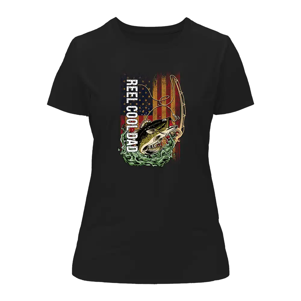 Outdoorzees Reel Cool Dad T-Shirt for Women - Image 3