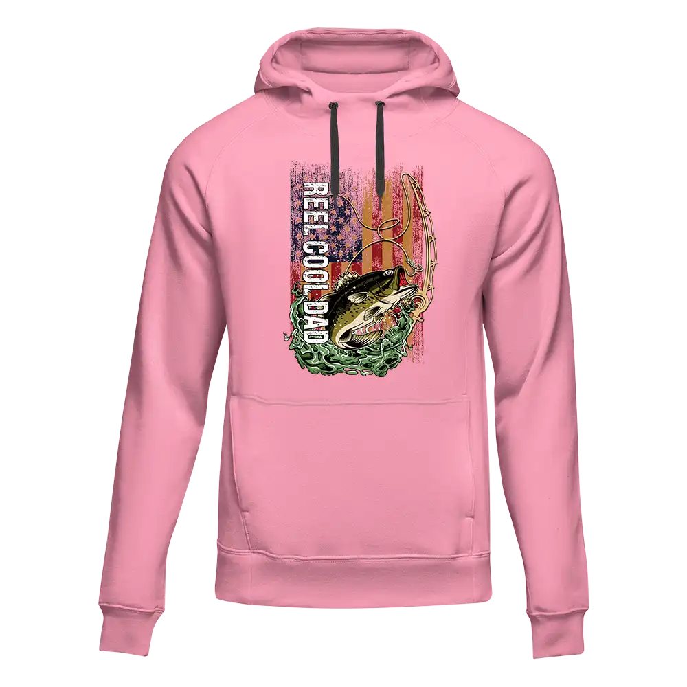 Outdoorzees Reel Cool Dad Unisex Hoodie - Image 3