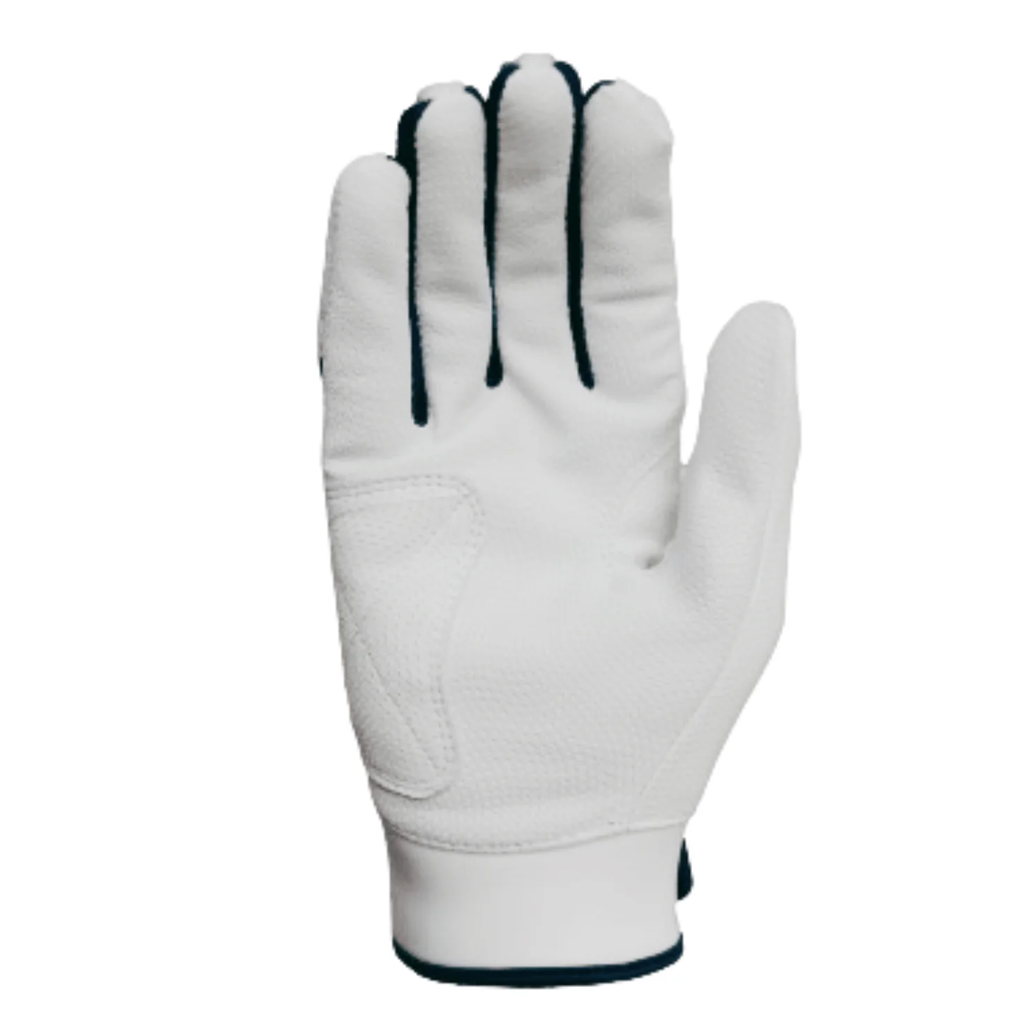 Resilient SFBL Championship Fastpitch Batting gloves - White and Navy - Image 2