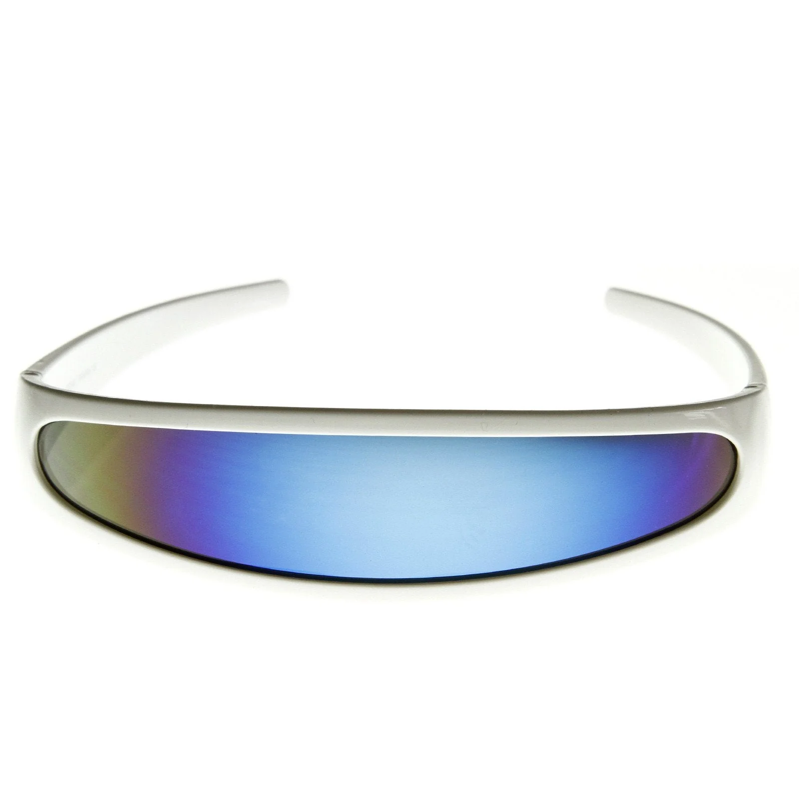 zeroUV Retro Futuristic 1980's Disco Wrap Around Space Sunglasses 8964 - Image 13