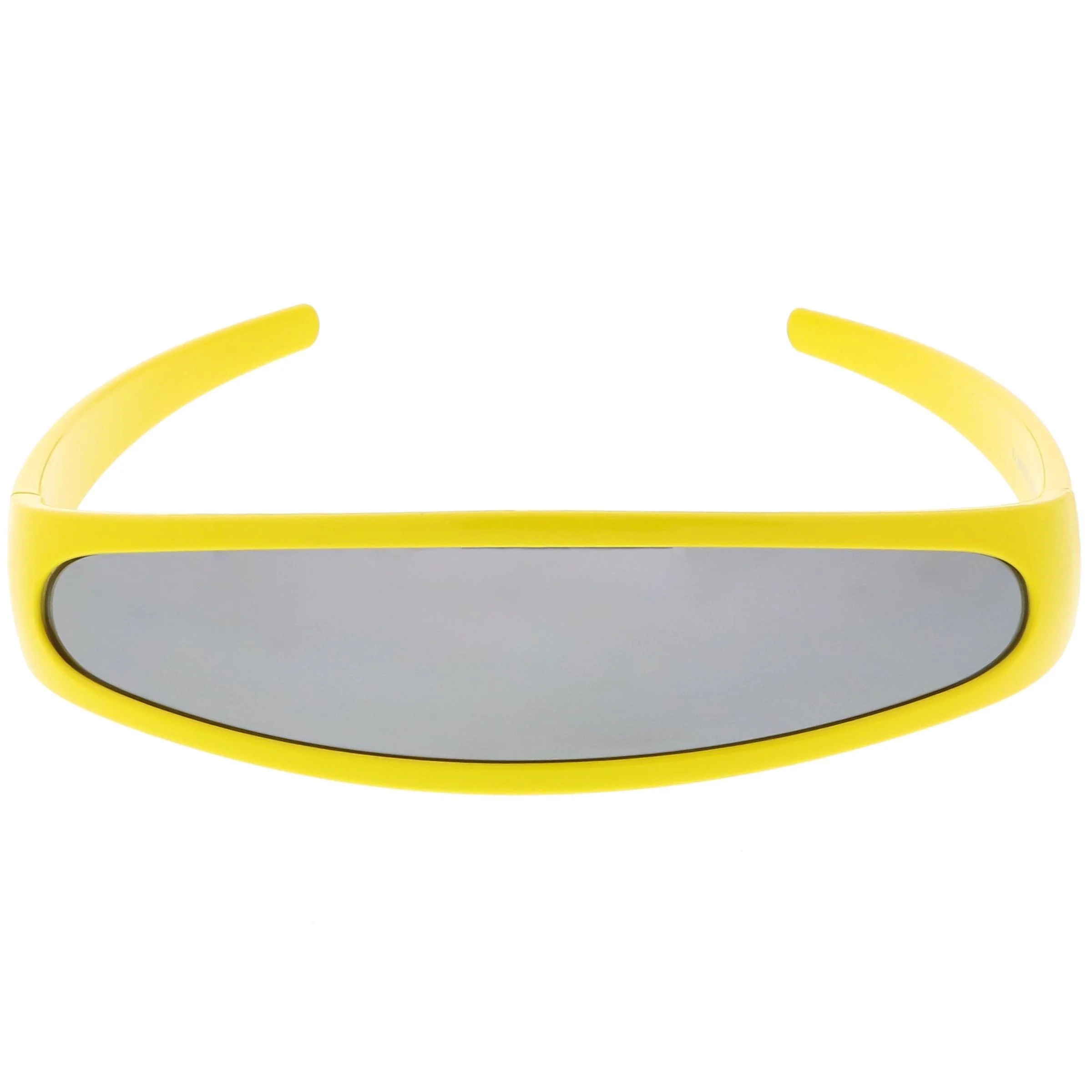 zeroUV Retro Futuristic 1980's Disco Wrap Around Space Sunglasses 8964 - Image 18