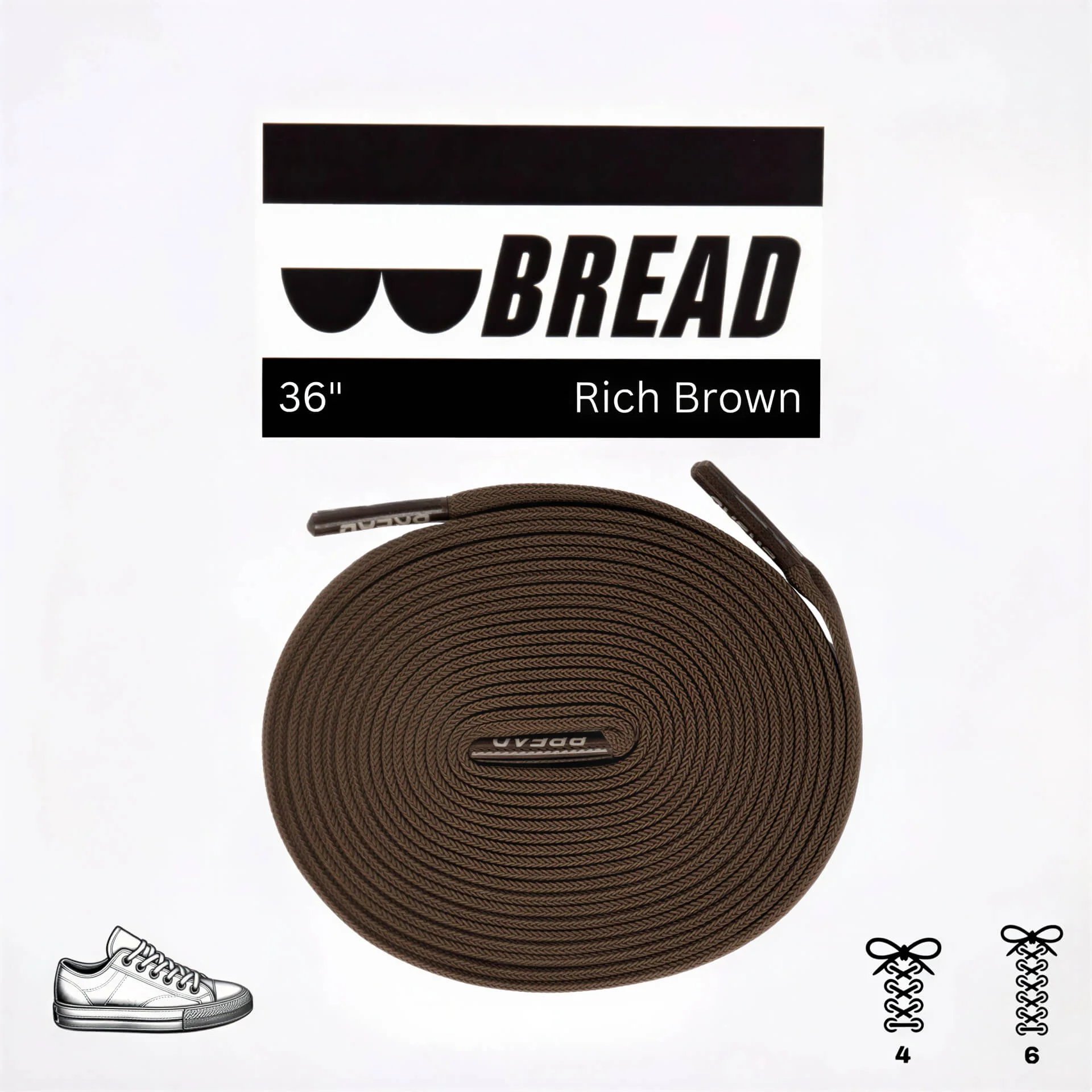 Lace Bread  Rich Brown - Image 4