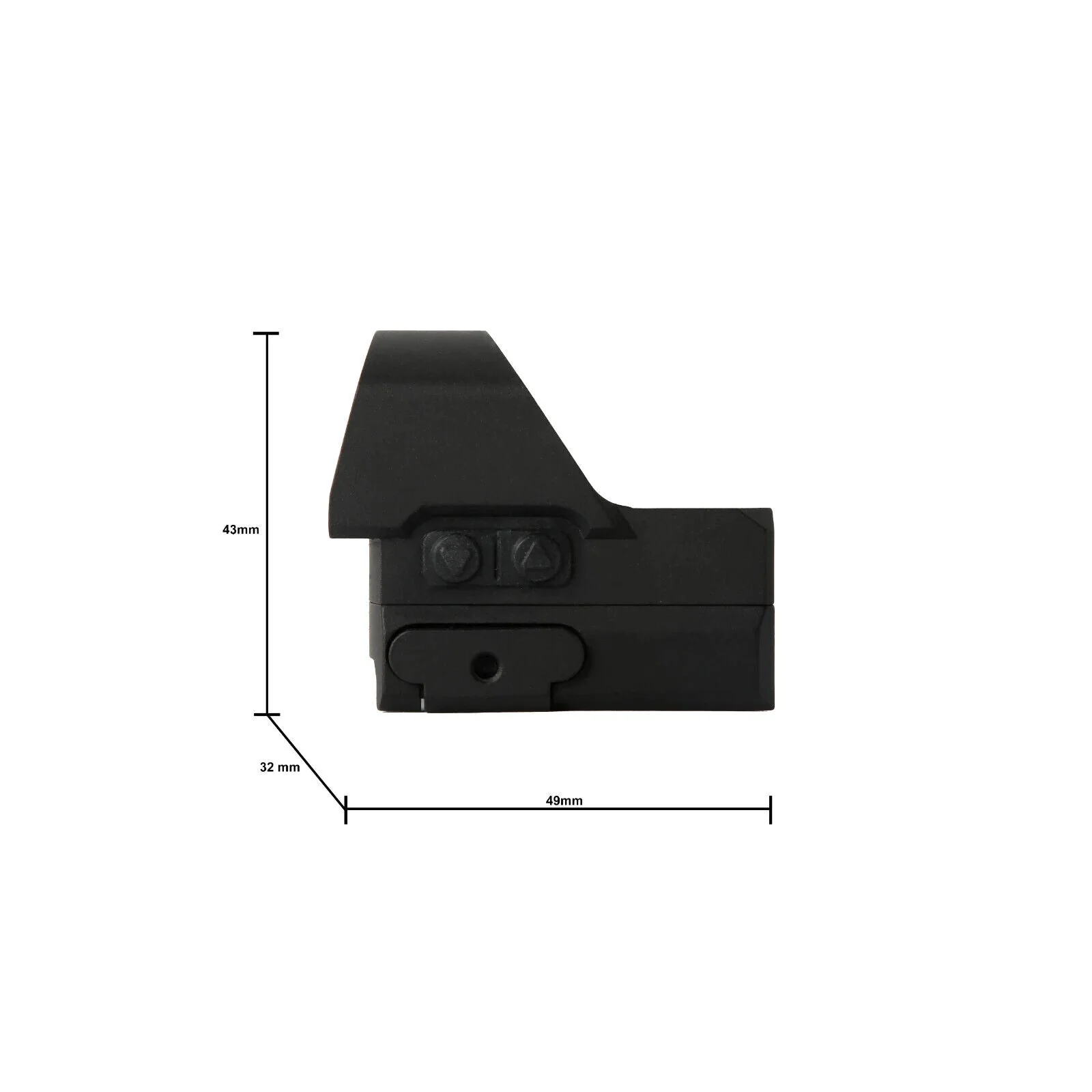Ronnin F12, 2 MOA Micro Red Dot – RMR Footprint, Shake N’ Wake, IP67 - Image 3