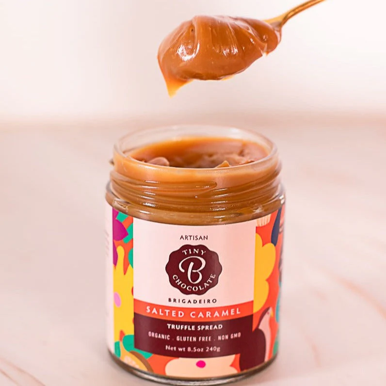 tinyB chocolate Salted Caramel Brigadeiro Spread - Image 2
